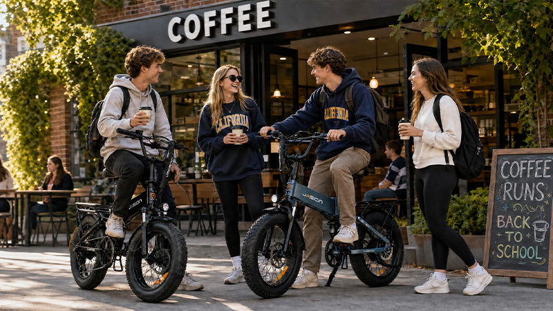 Best Electric Bikes for College Students banner
