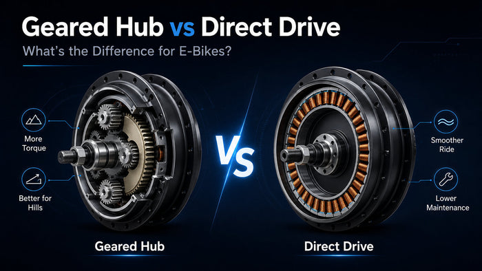 Geared Hub vs. Direct Drive
