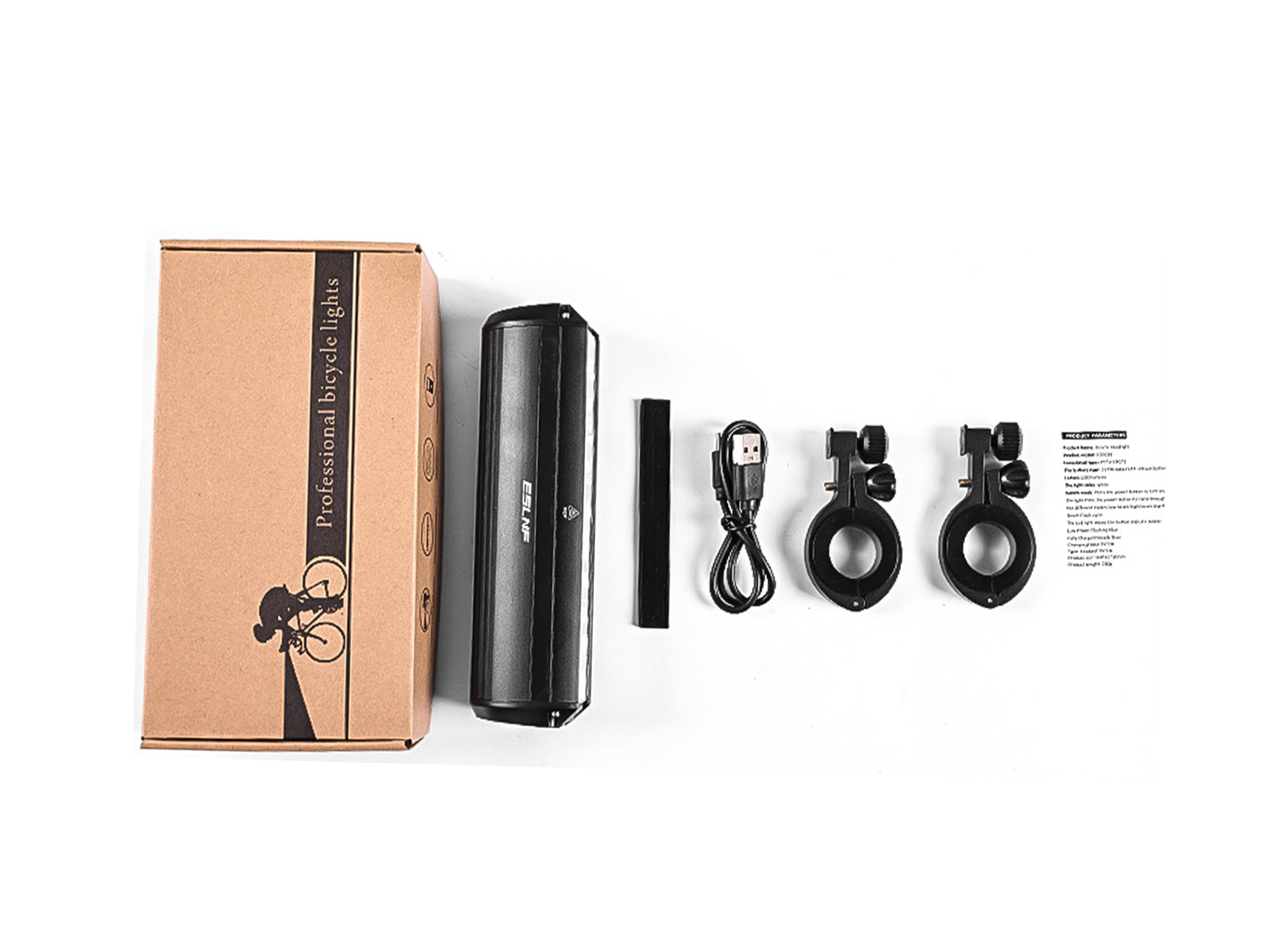 Jasion Ebike® Super Bright Wide Range Front EBike Light with USB