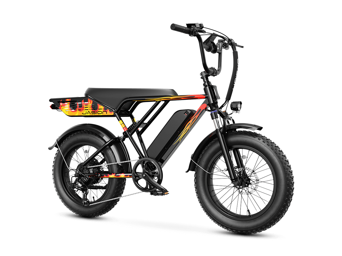 Jasion®RetroVolt Vintage Style Electric Bike