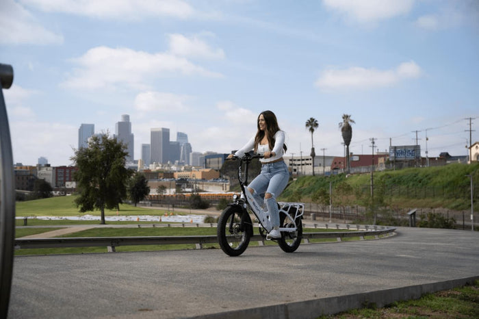 Electric mountain biking cover image