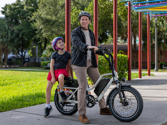 Electric Bike With a Child Seat blog banner