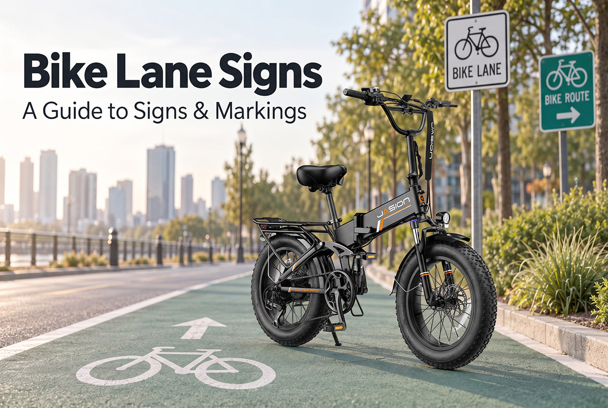 Bike Lane Signs and Road Markings Cover