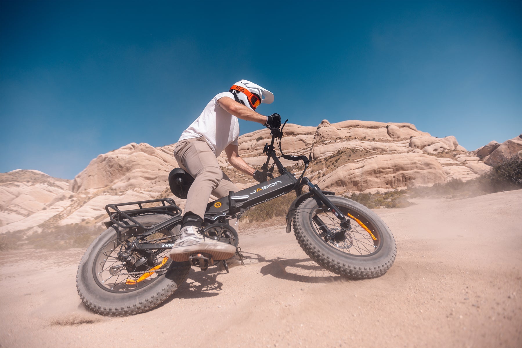 Discover the Ultimate Adventure Ride: Jasionbike X-Hunter Folding Fat Tire Ebike