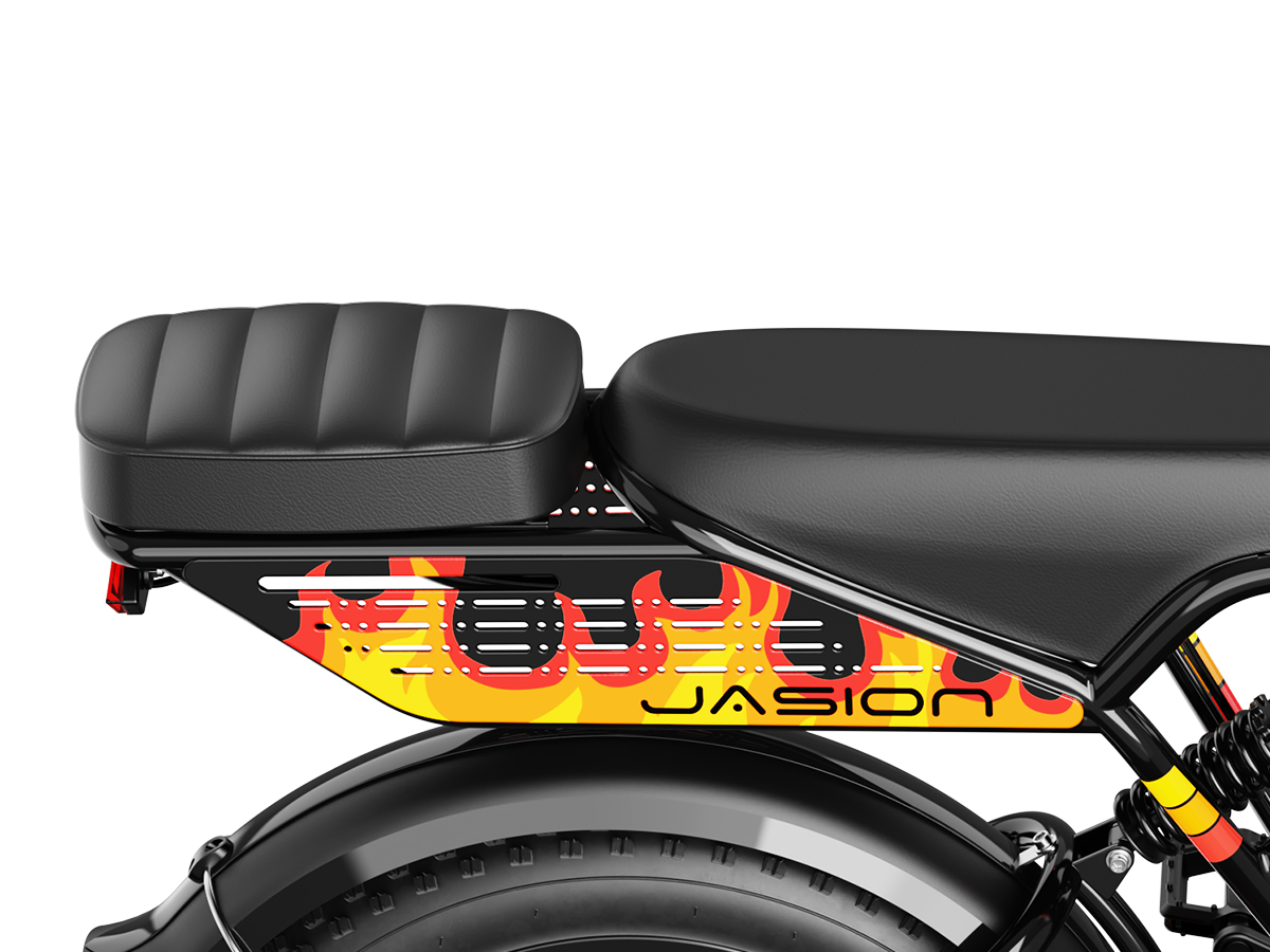 Jasion Ebike® Comfortable Rear Seat Anti-slip Sponge for RetroVolt Vintage Style Electric Bike