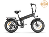 JasionBike X-Hunter refurbished electric bike in black color main view