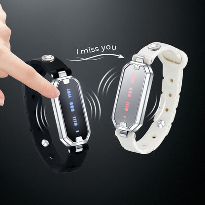 TOTWOO Morse Love Touch Bracelets with Silicone