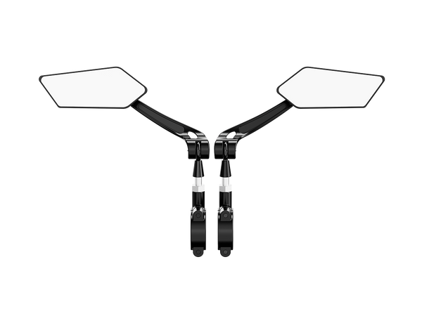 JasionBike Ebike Mirrors | Wide Angle Adjustable Rearview Mirrors