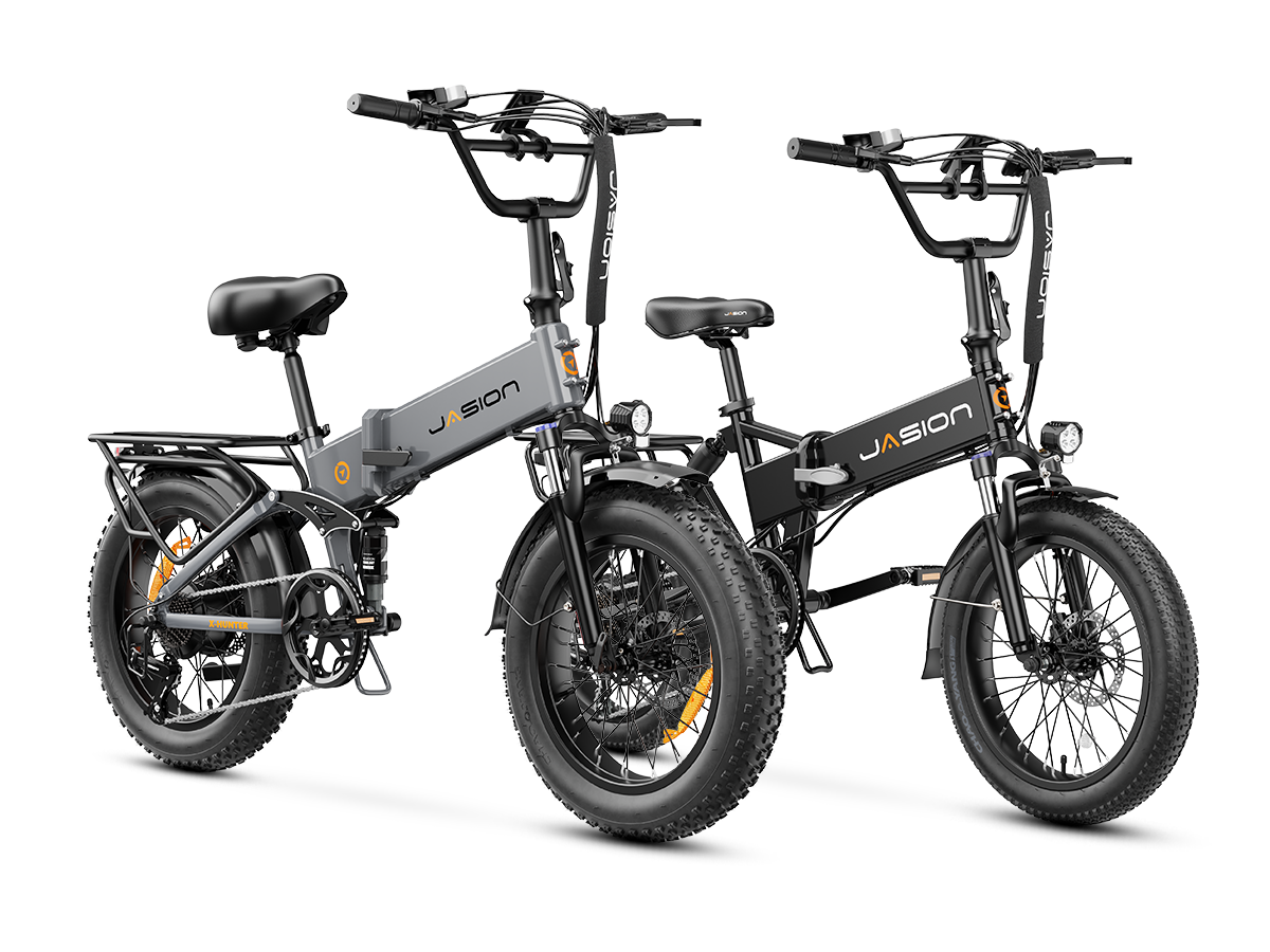 Folding Fat Tire eBike for Adults Combo Sale X Hunter EB7 2.0 Jasion Ebike