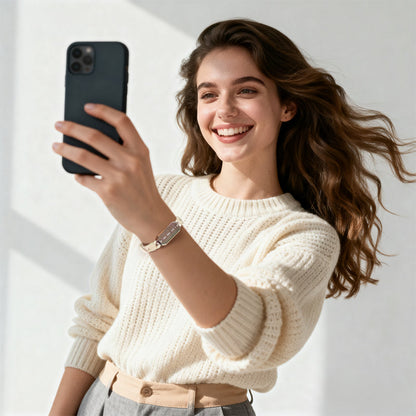 TOTWOO Morse Love Touch Bracelets with Silicone