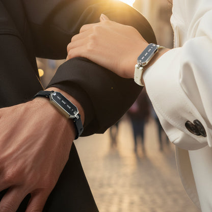 TOTWOO Morse Love Touch Bracelets with Silicone