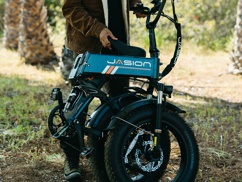 Foldable E-bike Full Suspension Hunter Pro | Jasionbike