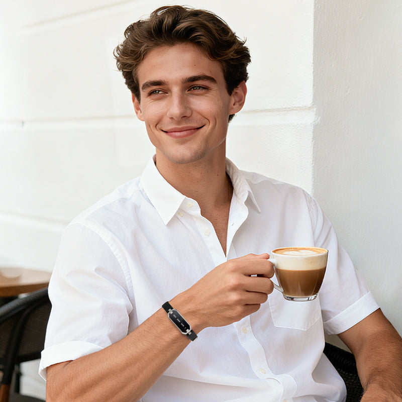 TOTWOO Morse Love Touch Bracelets with Silicone