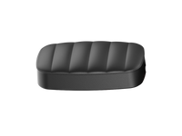 Anti-slip rear seat cushion mounted on JasionBike RetroVolt electric bike