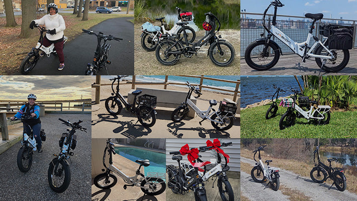 Folding Fat Tire eBike for Adults Combo Sale EB7 ST*2 Folding Fat Tire eBike for Adults Combo Sale EB7 ST*2